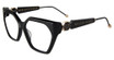 Philipp Plein Eyeglasses VPP068S Shiny Black 0700