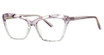 Broadway Eyeglasses BROADWAY FLEX 17 PURPLE CRYSTAL