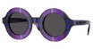 BURBERRY KIDS Eyeglasses JB4386 VIOLET CHECK/411387