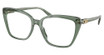 Michael Kors Eyeglasses MK4110U AVILA SMOKEY OLIVE TRANSPARENT/4022
