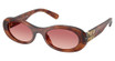 Miu Miu Eyeglasses MU 06ZS STRIPED TOBACCO/26E50U