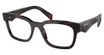 Prada Eyeglasses PR A10VF HAVANA RED/17N1O1