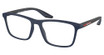 Prada Sport Eyeglasses PS 01QV BLUE RUBBER/TFY1O1