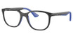 Ray-Ban Youth Eyeglasses RY9078VF GRAY ON RUBBER BLU/3949
