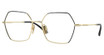 Vogue® Eyeglasses VO4297T TOP BLACK/LIGHT GOLD/5195