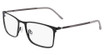 Flexon Eyeglasses FLEXON E1144 MATTE BLACK/GUNMETAL/002