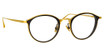 Linda Farrow Eyeglasses LFL1224 LUIS CLEAR/T-SHELL/LIGHT GOLD/001