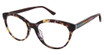 Nicole Miller Eyeglasses YORK BROWN/C02