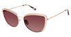 Nicole Miller Eyeglasses MONTE CARLO PINK CRYSTAL/C02