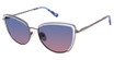 Nicole Miller Eyeglasses MONTE CARLO BLUE CRYSTAL/C03