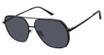 PRIVE' REVAUX Eyeglasses FUEGO/S BLACK/0807