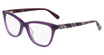 Nine West Eyeglasses NW5228 PLUM MILKY/505