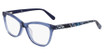 Nine West Eyeglasses NW5228 NAVY CRYSTAL/400