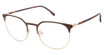 TLG Eyeglasses NU079 BROWN/C02