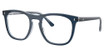 Ray-Ban Rx Eyeglasses RX2210V BLU ON TRANSPARENT BLU/8324