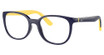 Ray-Ban Youth Eyeglasses RY1631 DARK BLU ON RUBBER YELLO/3937