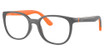 Ray-Ban Youth Eyeglasses RY1631 DARK GRAY ON RUBBER ORAN/3963