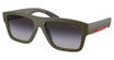 Prada Sport Eyeglasses PS 04ZS GREEN MILITARY MATTE/15X09U