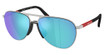 Prada Sport Eyeglasses PS 53ZS SILVER/1BC08R