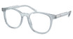 Prada Eyeglasses PR A15V TRANSPARENT AZURE/19T1O1