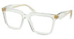 Prada Eyeglasses PR A19VF TRANSPARENT MINT/14R1O1
