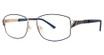 Smilen Elite Eyeglasses SMILEN ELITE 41 BLUE/GOLD