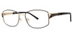 Smilen Elite Eyeglasses SMILEN ELITE 41 BLACK/GOLD