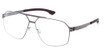 ic! berlin Eyeglasses IM5005 matte red/067