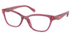 COACH Eyeglasses HC6243U TRANSPARENT BURGUNDY/5824