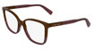 Longchamp Eyeglasses LO2753 OPALINE BROWN/WINE/216
