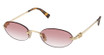 Miu Miu Eyeglasses MU A54S PALE GOLD/ZVN70O