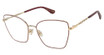 STUART WEITZMAN Eyeglasses WZN 1015/G MT BURG GD/0E28