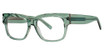 Smilen Elite Eyeglasses 53 GREEN