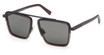 Ermenegildo Zegna Eyeglasses EZ0272 shiny dark brown / smoke polarized/48D