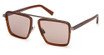 Ermenegildo Zegna Eyeglasses EZ0272 shiny dark brown / roviex/48J