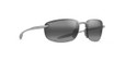 Maui Jim Eyeglasses Ho'okipa Ultra 676 Metal Matte Silver/-17