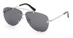 Emilio Pucci Eyeglasses EP0236 shiny palladium / smoke/16A