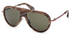 Christian Louboutin LB0004 brown horn / green/62N