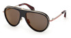 Christian Louboutin Eyeglasses LB0004 shiny black / smoke mirror/01C