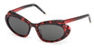 Christian Louboutin Eyeglasses LB0010 red havana / smoke/54A