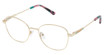 Jill Stuart Eyeglasses JS 473 Light Gold/52