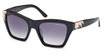 Guess? Eyeglasses GM00024 shiny black / gradient smoke/01B