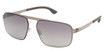 ic! berlin Eyeglasses IM0012 matte light bronze / gradient smoke/35B