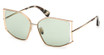 MaxMara Eyeglasses MM0142 gold / green/32N