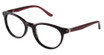 Nicole Miller Eyeglasses NMP803 BLACK / BURGUNDY/C01