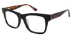Nicole Miller Eyeglasses NMP352 BLACK / TORTOISE/C01