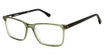 Vision's Eyeglasses AFV268 TRANSLUCENT OLIVE/C02