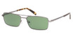 Abercrombie & Fitch Eyeglasses AF00040 shiny dark nickeltin / green/06N