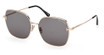 Tom Ford Eyeglasses FT1250-K shiny rose gold / smoke/28A