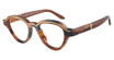 Emporio Armani Eyeglasses EA4264U SHINY STRIPED DARK BROWN/63391W